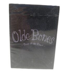New Olde Bones Deck of the Dead Playing Cards US Playing Card Company Sealed